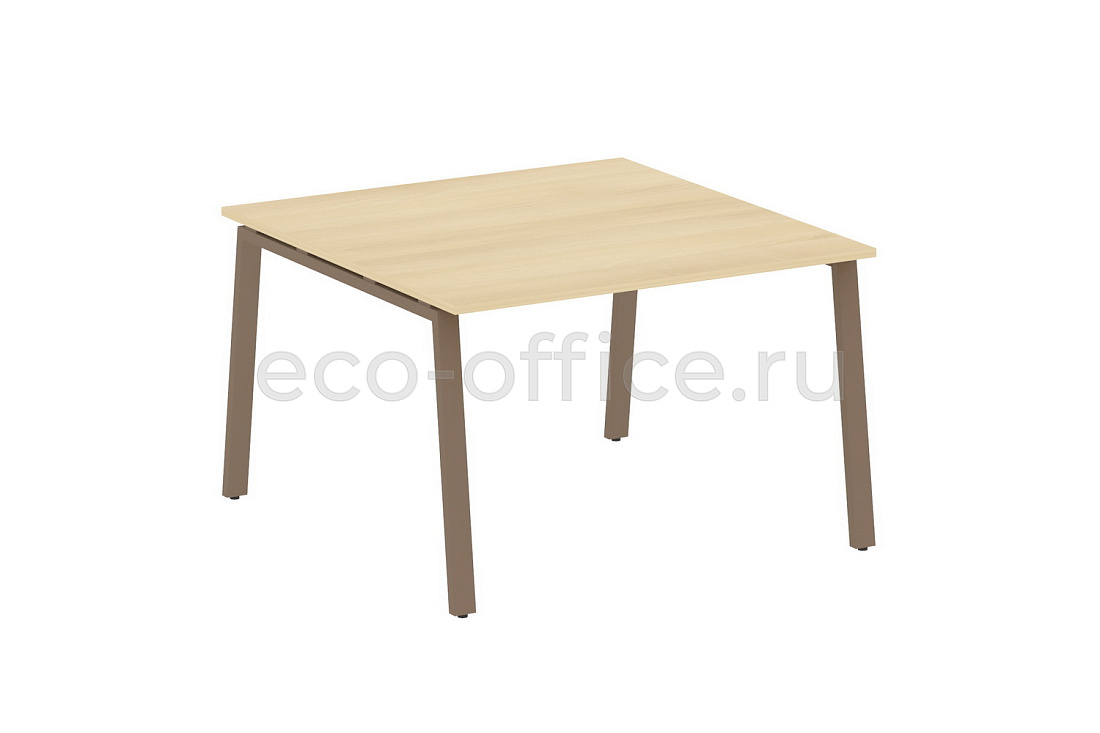 Стол переговорный (1 столешница) METAL SYSTEM STYLE БА.ПРГ-1.2 Акация Лорка / Мокко металл  стоимость