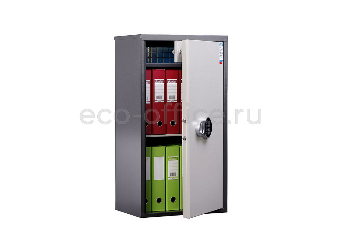Шкаф бухгалтерский AIKO SL-87T EL Графит (RAL 7024) / Светло-серый (RAL 7038)  стоимость