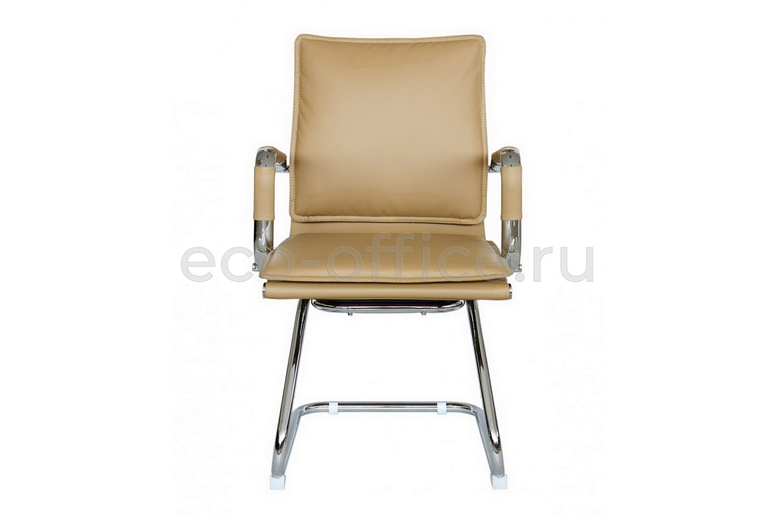Конференц-кресло RV Chair HUGO 6003-3 Тёмно-бежевая экокожа  стоимость