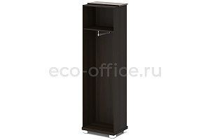 Каркас шкафа для одежды центральный GRACE L-56ц Дуб Линдберг тёмный / Tasso Nero фото