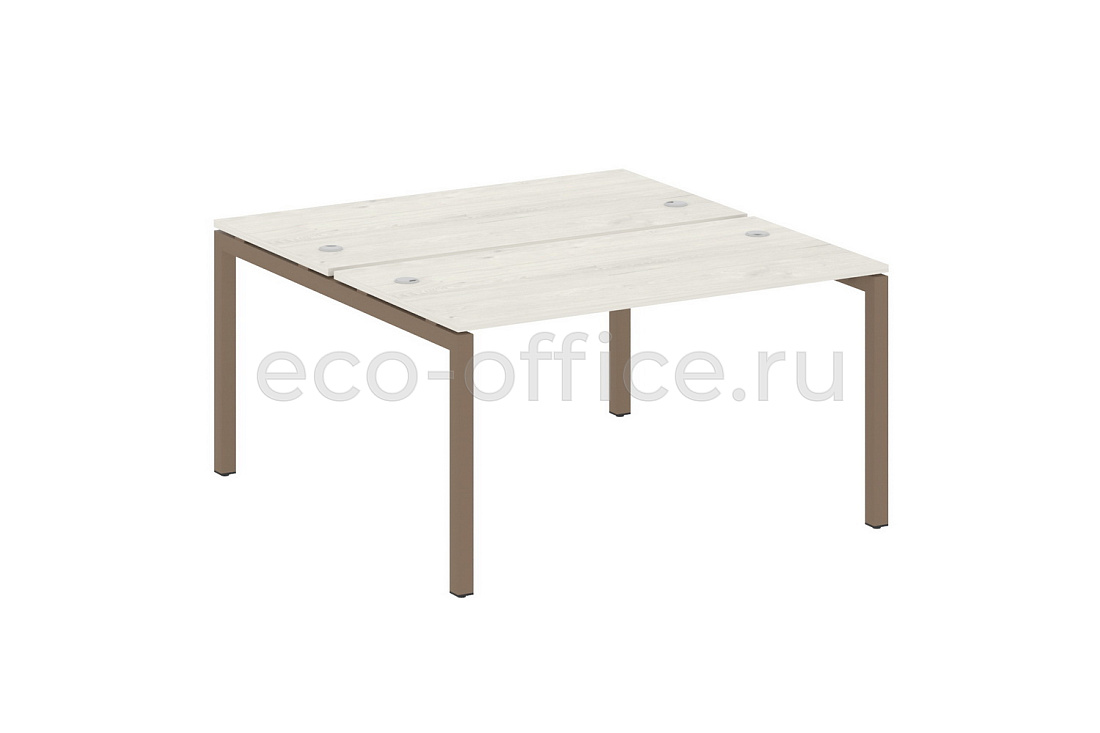 Рабочая станция METAL SYSTEM QUATTRO 5x5 50БП.РАС-СП-2.3 Дуб Наварра / Мокко металл купить в Москве