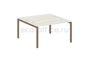Рабочая станция METAL SYSTEM QUATTRO 5x5 50БП.РАС-СП-2.3 Дуб Наварра / Мокко металл фото
