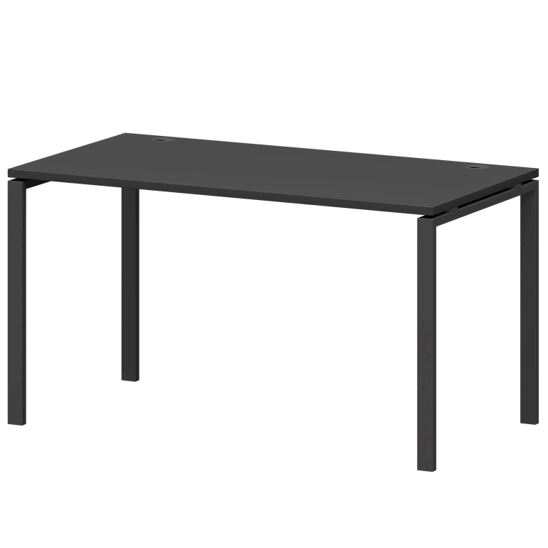 стол на металлокаркасе protech смс25-п-16к.73.пр25 графит/антрацит фото