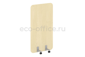Перегородка на металлических опорах, на роликах R-LINE DP.R-80-150 Клён фото