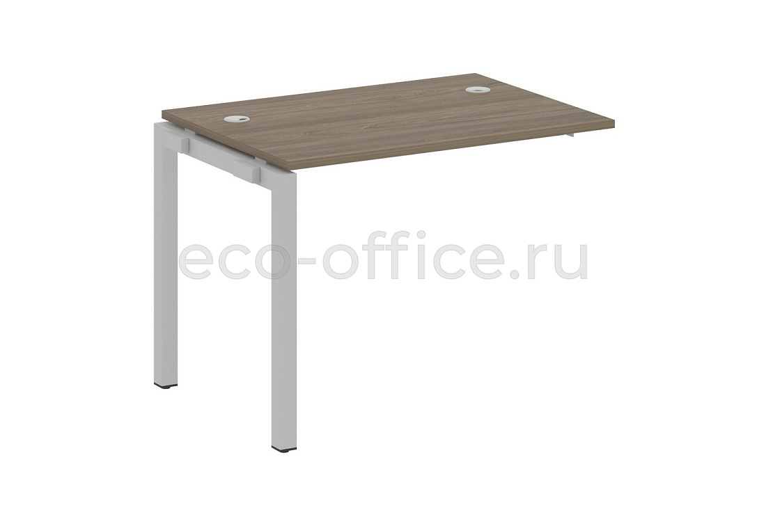 Проходной наборный элемент METAL SYSTEM QUATTRO 5x5 50БП.ПРС-СП-1.1 Вяз Благородный / Серый металл купить в Москве