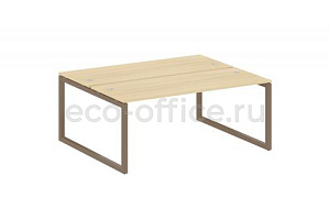 Рабочая станция METAL SYSTEM QUATTRO 5x5 50БО.РАС-СП-2.5 Акация Лорка / Мокко металл фото