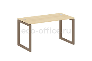 Стол письменный METAL SYSTEM QUATTRO 5x5 50БО.СП-3 Акация Лорка / Мокко металл фото