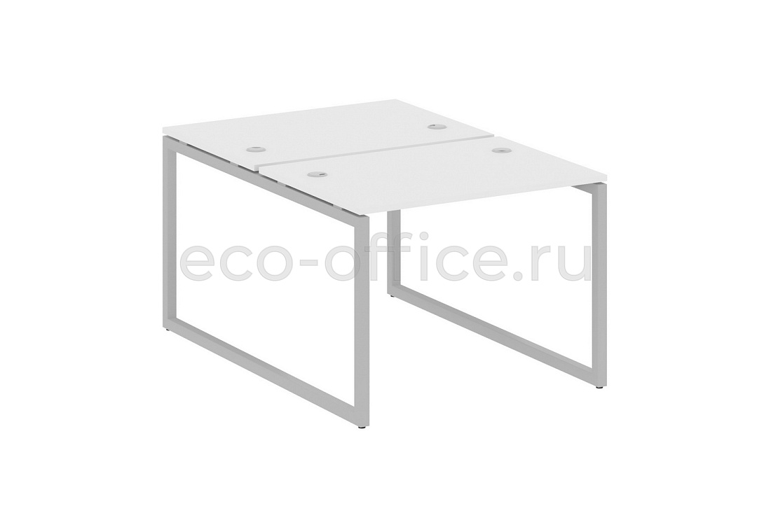 Рабочая станция METAL SYSTEM QUATTRO 4x4 40БО.РАС-СП-2.1 Белый / Серый металл  стоимость