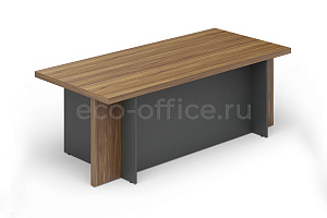 Стол руководителя FABER FA2210 Дуб Мокко / Антрацит фото