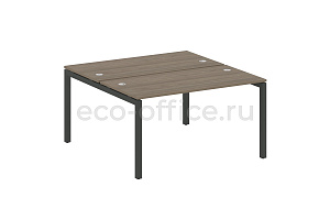 Рабочая станция METAL SYSTEM QUATTRO 5x5 50БП.РАС-СП-2.3 Вяз Благородный / Антрацит металл фото