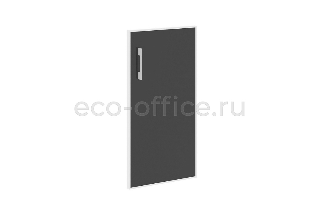 Дверь низкая стеклянная правая YALTA LT.S-3 R (R) black Чёрное стекло купить в Москве