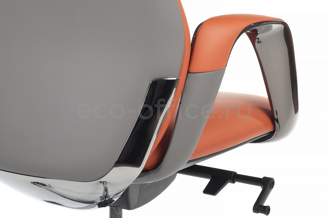 Кресло руководителя RV Design NAPOLI YZPN-YR020 Оранжевая кожа  стоимость