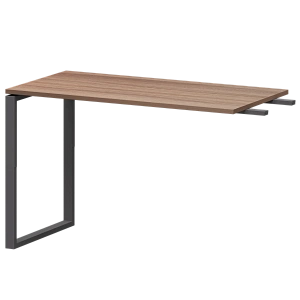 Бриф-приставка на металлокаркасе Protech АМ.О-120.60 Темный шимо/Антрацит фото