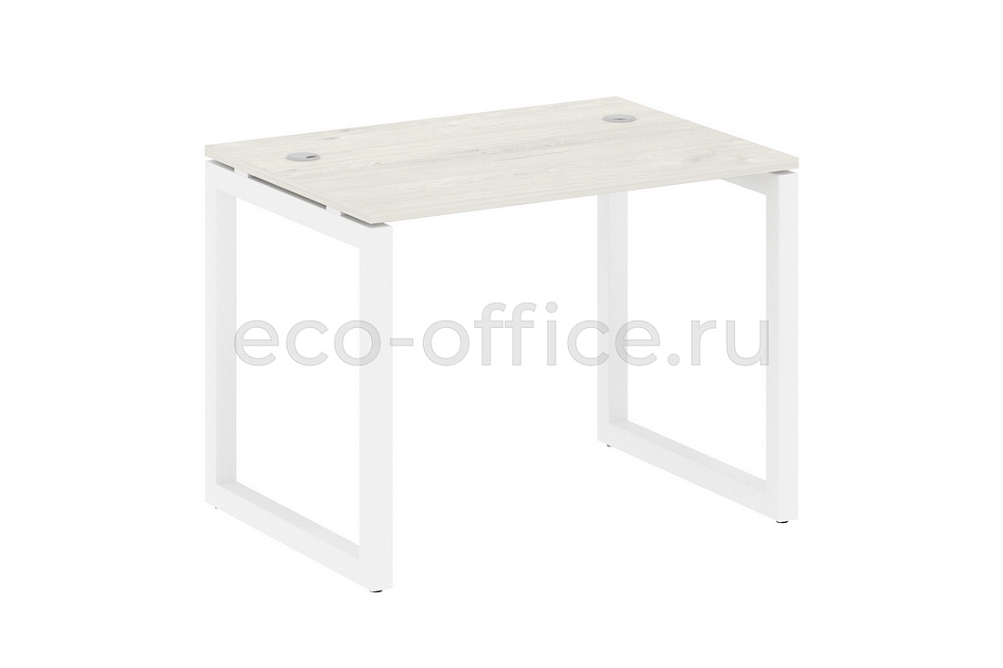 Стол письменный METAL SYSTEM QUATTRO 5x5 50БО.СП-1 Дуб Наварра / Белый металл  стоимость
