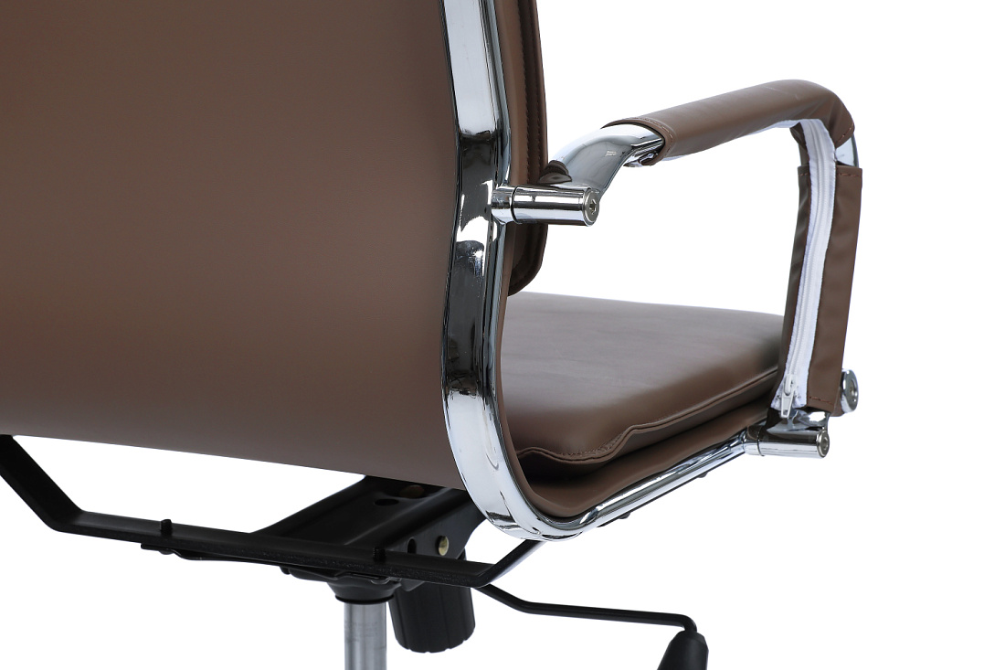 Кресло RV Chair HUGO 6003-2SE Коричневая экокожа  стоимость