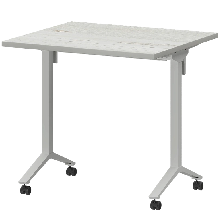 стол мобильный складной protech мб25-80.70 сосна винтер/белый фото