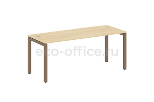 Стол письменный METAL SYSTEM QUATTRO 5x5 50БП.СП-5 Акация Лорка / Мокко металл фото