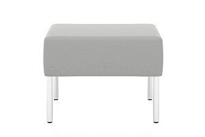 Банкетка одноместная MC NEW экокожа Euroline 985 Серый фото