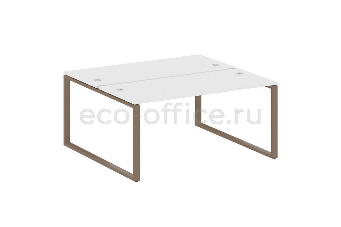 Рабочая станция METAL SYSTEM STYLE БО.РАС-СП-2.4 Белый / Мокко металл  стоимость