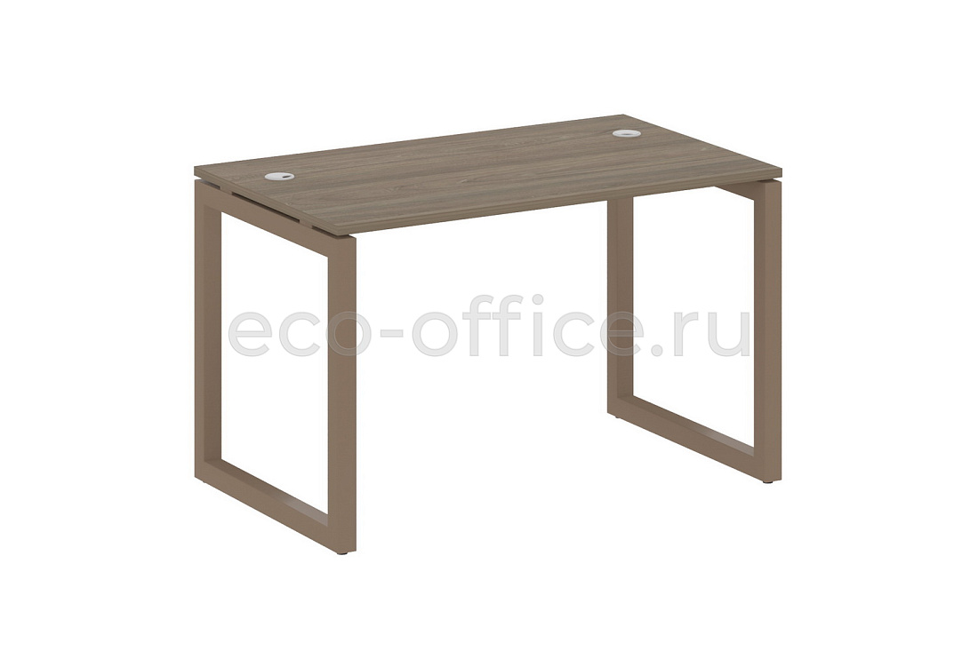 Стол письменный METAL SYSTEM QUATTRO 5x5 50БО.СП-2 Вяз Благородный / Мокко металл  стоимость