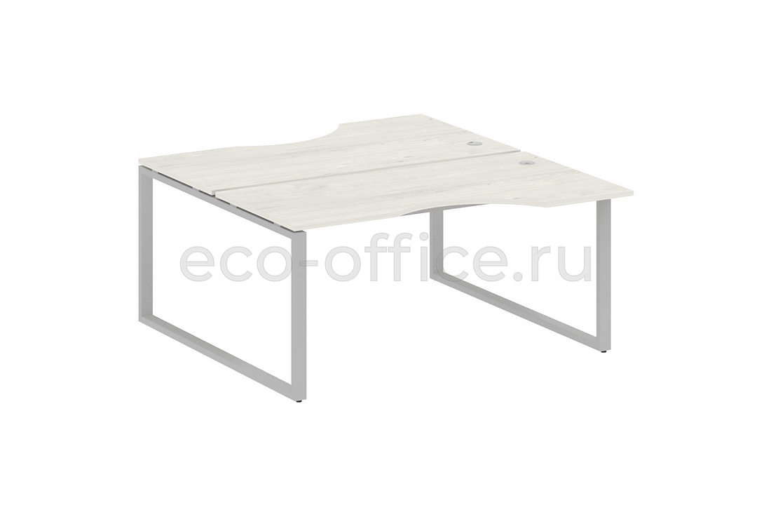 Рабочая станция криволинейная METAL SYSTEM STYLE БО.РАС-СА-2.1 Дуб Наварра / Серый металл  стоимость