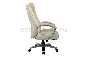 Кресло руководителя RV Chair BOSS 9373 Бежевая экокожа фото