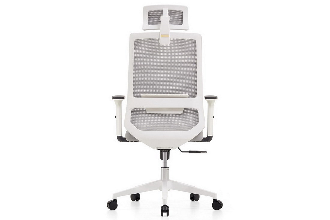 кресло rv chair lid 853a-1-dp3d серая сетка / серая ткань фото