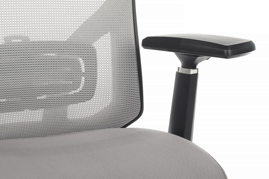 кресло rv chair step a2320 серая сетка / серая ткань фото
