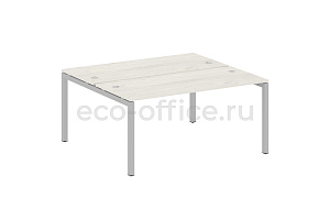 Рабочая станция METAL SYSTEM QUATTRO 5x5 50БП.РАС-СП-2.4 Дуб Наварра / Серый металл фото