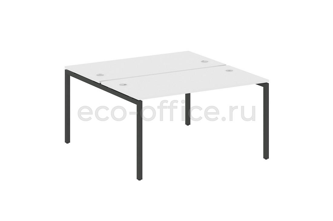 Рабочая станция METAL SYSTEM QUATTRO 4x4 40БП.РАС-СП-2.3 Белый / Антрацит металл  стоимость