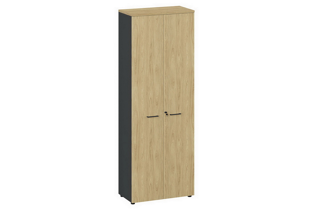 Гардероб высокий FLEX 221 wardrobe black Гикори / Графит  стоимость