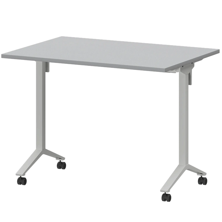 стол мобильный складной protech мб22-100.70 серый/белый фото