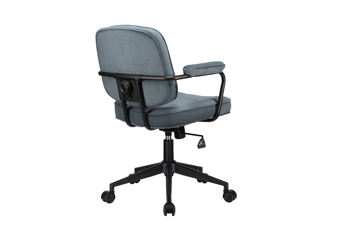 Кресло ECO-CHAIR CHESTER W-221T Синий велюр  стоимость