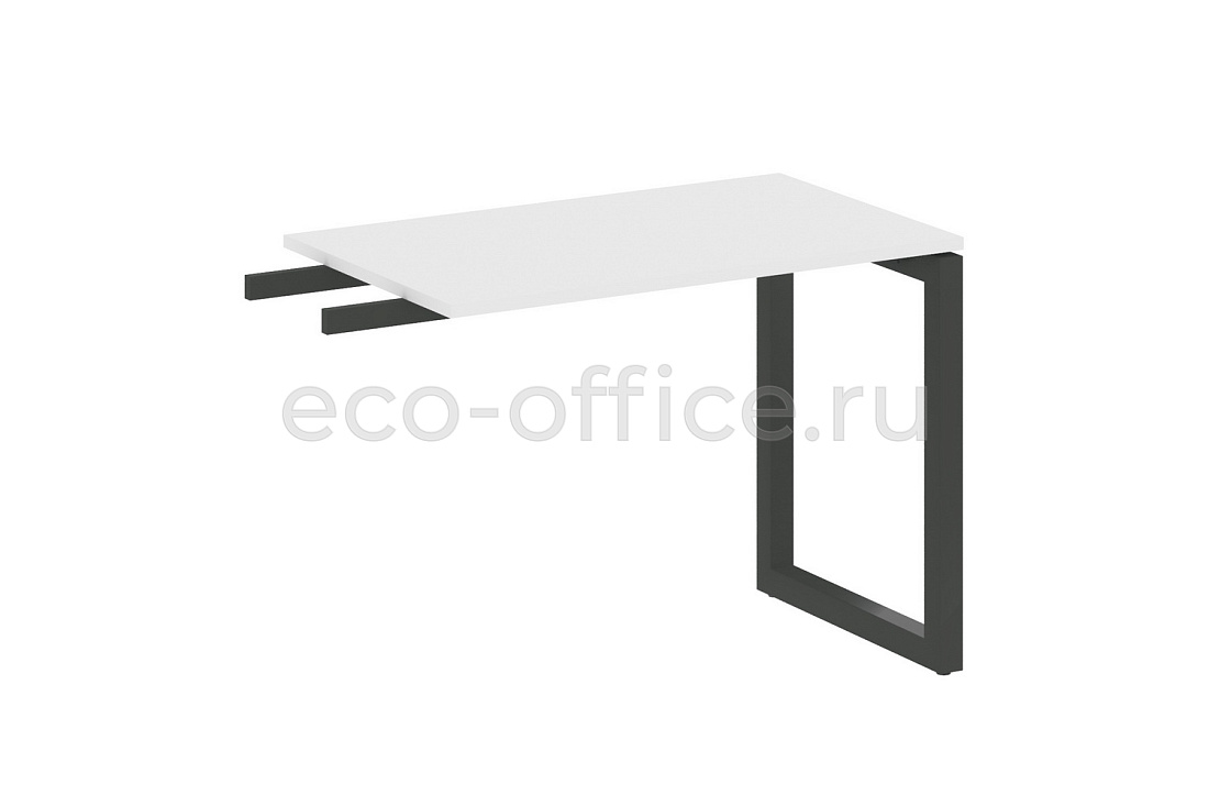 Приставной элемент на О-образном м/к METAL SYSTEM QUATTRO 5x5 50БО.ПР-3 Белый / Антрацит металл  стоимость