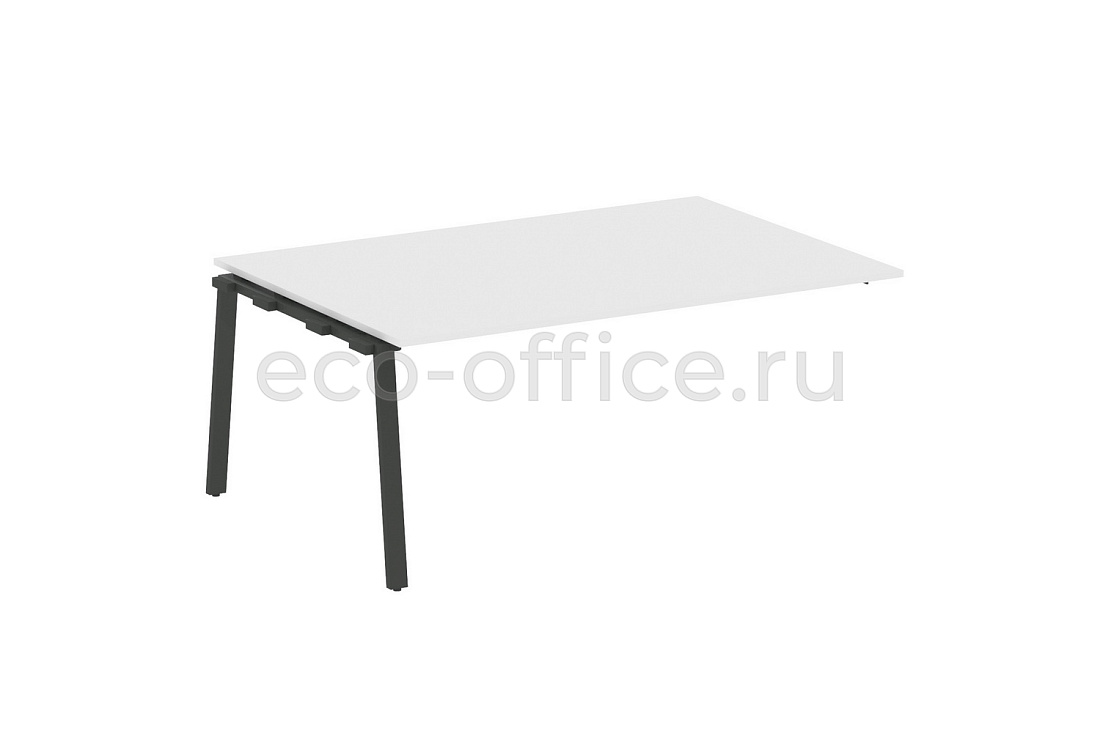 Проходной наборный элемент переговорного стола METAL SYSTEM STYLE БА.ППРГ-5 Белый / Антрацит металл  стоимость