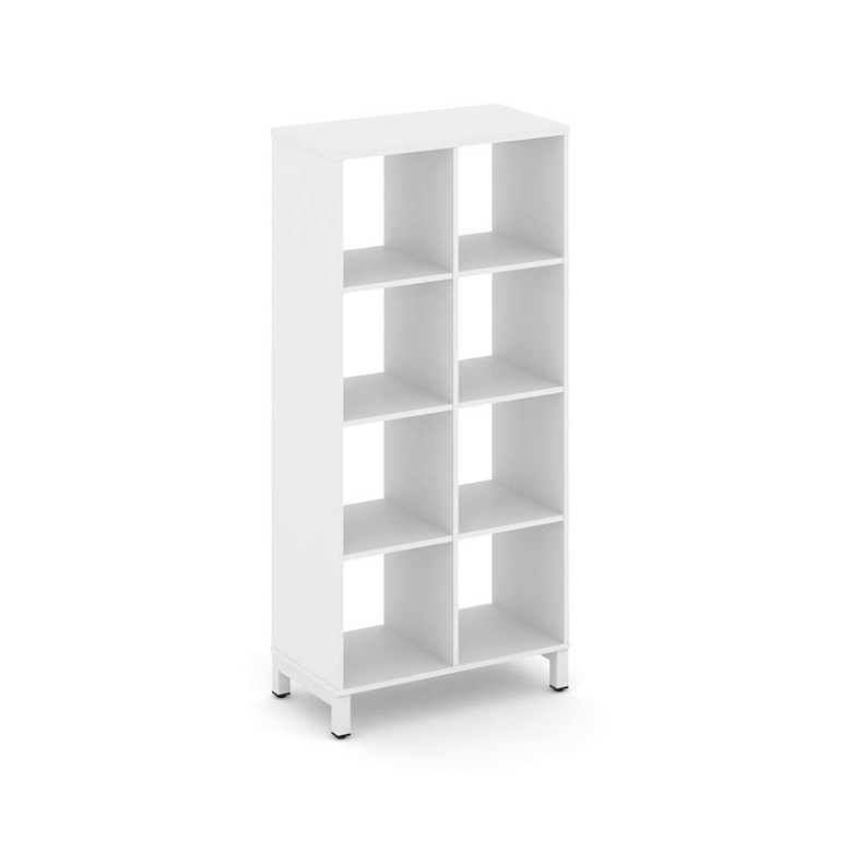 каркас стеллажа 4 яр. style project sn.ks-420 белый/металл белый фото