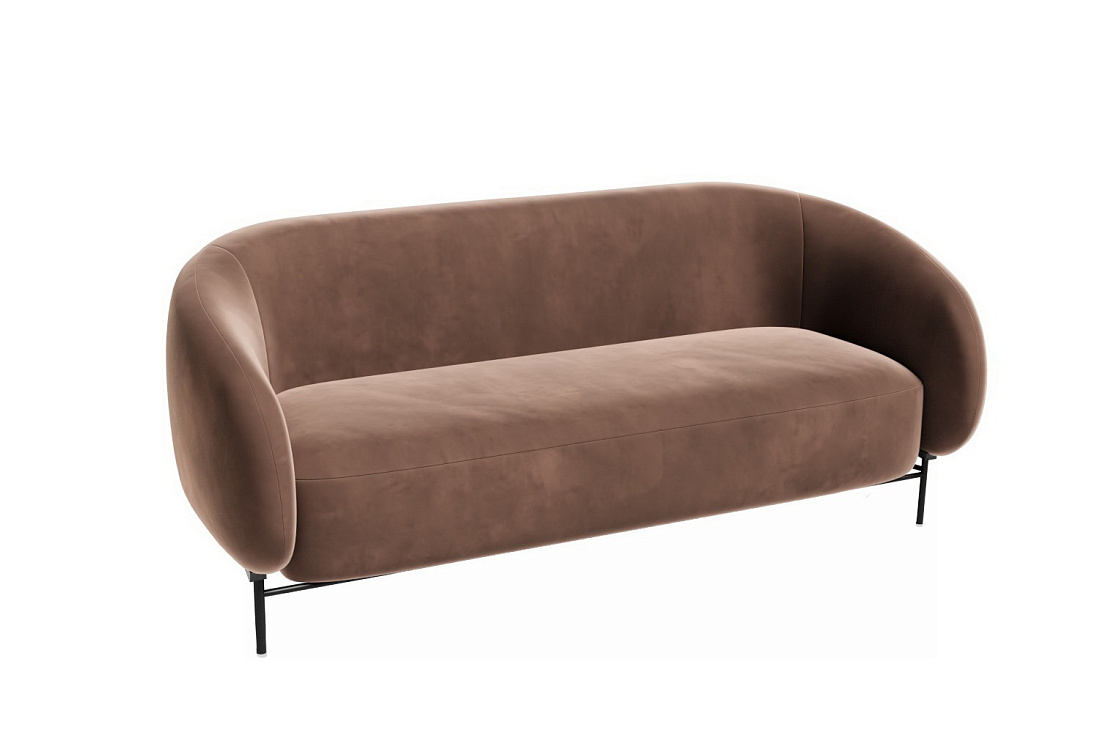 диван двухместный belt blt-2 велюр forward 297 фото