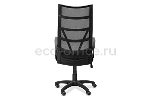 Офисное кресло ТОП Чёрная сетчатая ткань фото