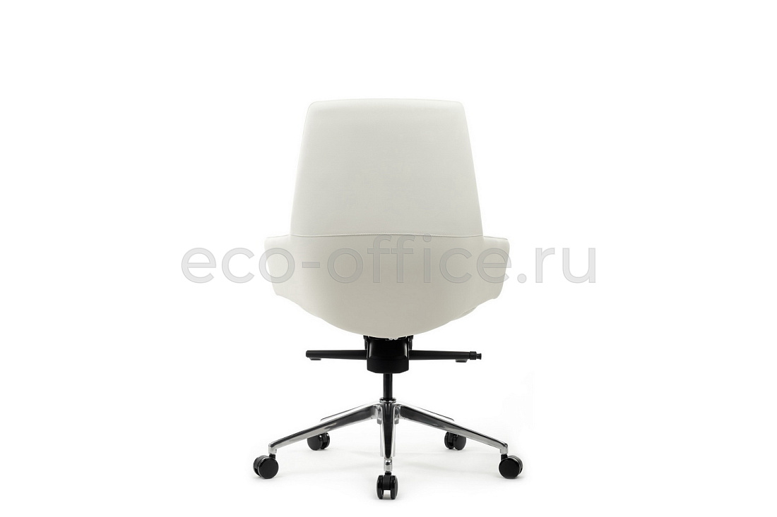 Кресло руководителя RV Design SPELL-M B1719 Белая кожа  стоимость
