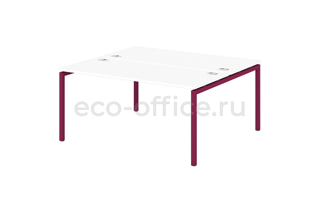 Стол-тандем на металлокаркасе 40*40 SENTIDA COLOR S-49 Малина  стоимость