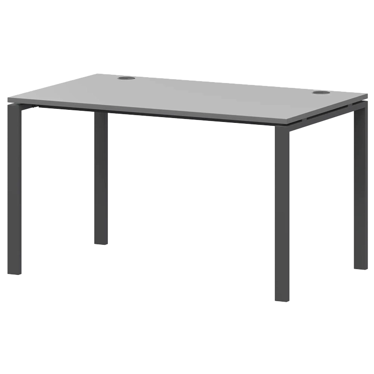 стол на металлокаркасе protech ам-002 серый/антрацит фото