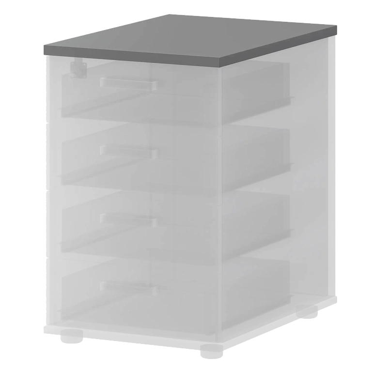 топ для приставной тумбы protech смт-4т25-6 графит фото