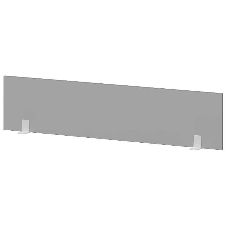 экран для одиночного стола protech смэ18-14 серый/белый фото