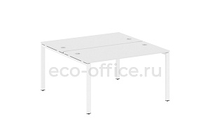 Рабочая станция METAL SYSTEM STYLE БП.РАС-СП-2.3 Белый / Белый металл фото