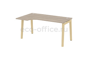 Стол эргономичный левый ONIX WOOD OW.SA-1 (L) Дуб Аттик / Дуб Светлый фото