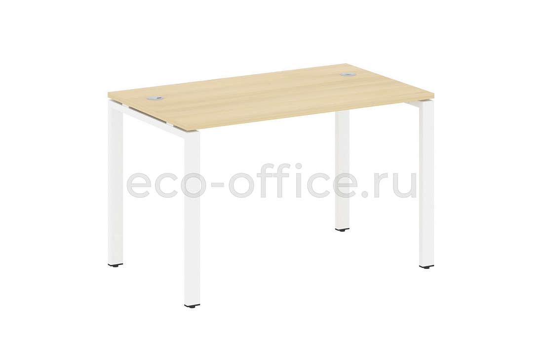 Стол письменный METAL SYSTEM STYLE БП.СП-2 Акация Лорка / Белый металл  стоимость