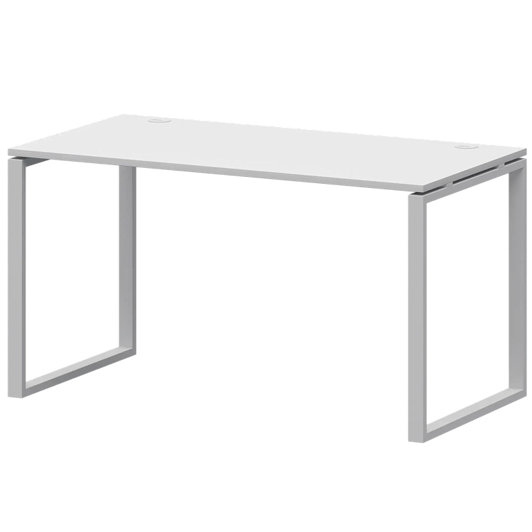 стол на металлокаркасе protech ам.о-002.60 белый/белый фото
