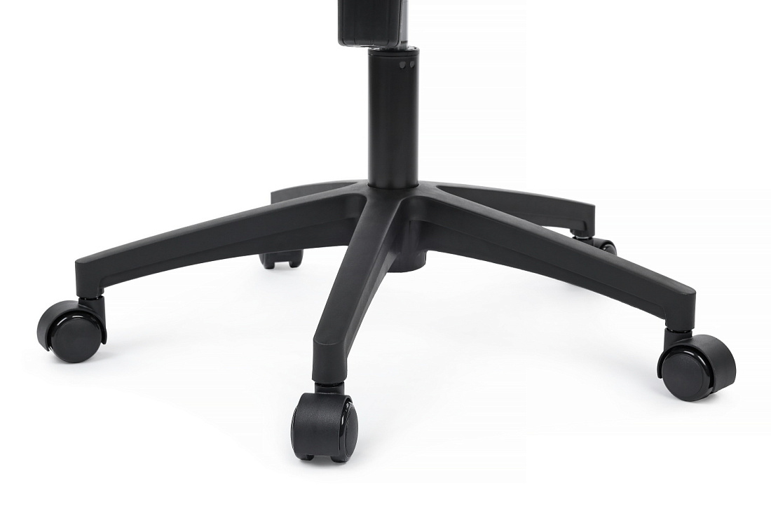 кресло rv chair mint p1029hbe чёрная сетка / чёрная ткань фото