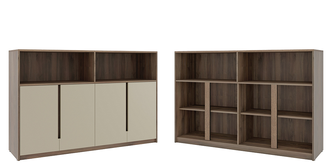 шкаф средний с нишей artwood atw37942123 фото