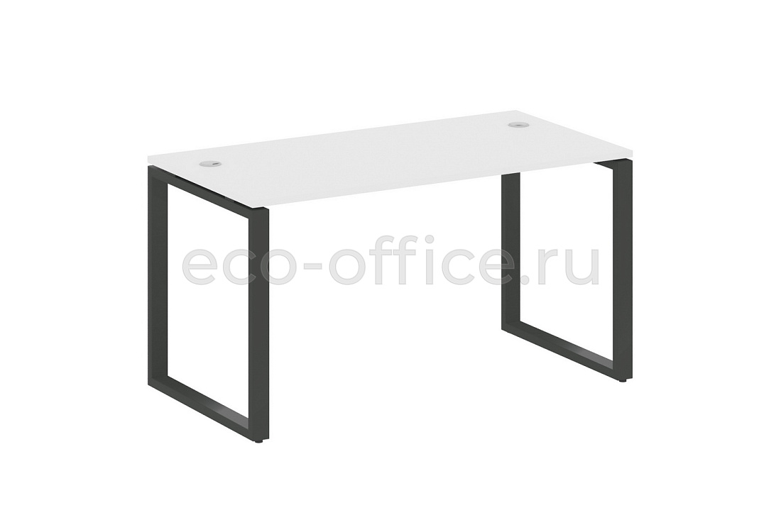 Стол письменный METAL SYSTEM STYLE БО.СП-3 Белый / Антрацит металл  стоимость